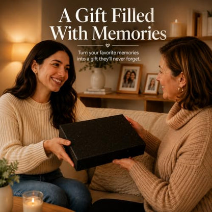 Mini Museum Shadow Box Memory Box Frame Shadow Box Picture Museum Romantic for Her Memorial Gifts, Personalized Present - Gallery of us Mini museo
