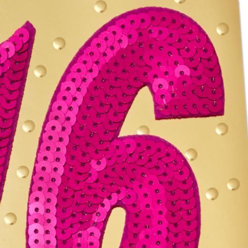 Hallmark Signature 16th Birthday Card for Her (Seriously Sweet)