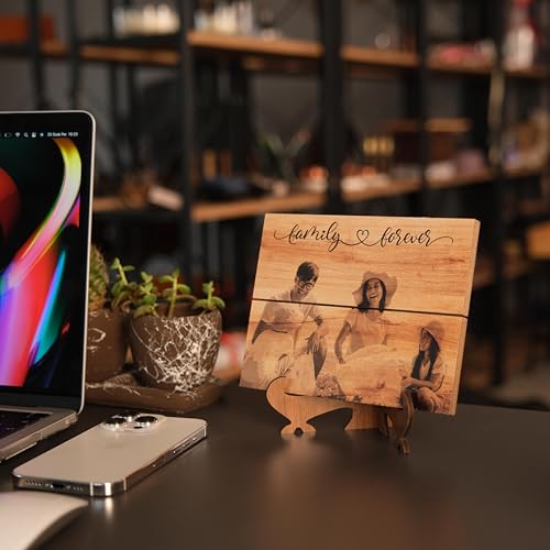 Personalized Wooden Photo Print from Your Picture Custom Photo on Wood - color: Rustic Photo Design