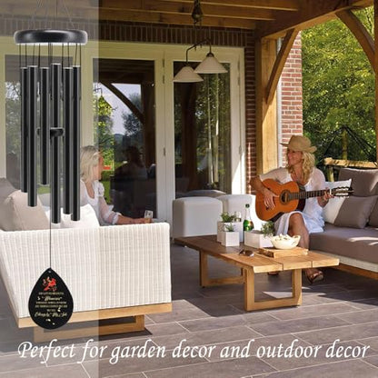 Memorial Sympathy Wind Chimes for Loss of Loved One 32'', Cardinal Wind Chimes in Memory of a Loved One Mother Father, Cardinal Memorial Gifts, Bereavement Condolence Remembrance Grieving Gifts - size: 32in