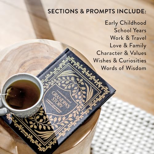 Grandpa's Story: A Memory and Keepsake Journal for My Family (Heirloom Story Books and Guided Journals)