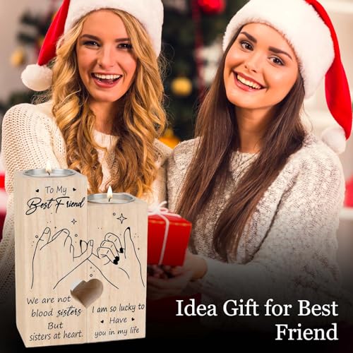 Sympathy Gifts for Loss of Loved One, Bereavement Candle Holders, Memorial Gifts for Best Friend, Sympathy Gift for Grieving Friend, Friendship Remembrance Decor with 2 Candle Slots
