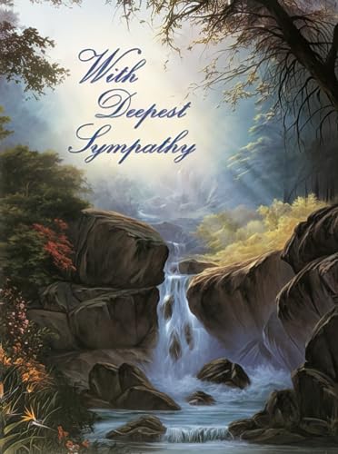 Leanin' Tree Words of Comfort Sympathy Cards, 12 Bulk with Envelopes | Made In USA, For Loss Of Loved One, Elegant Bereavement Condolences Card Collection, to Show Your Support