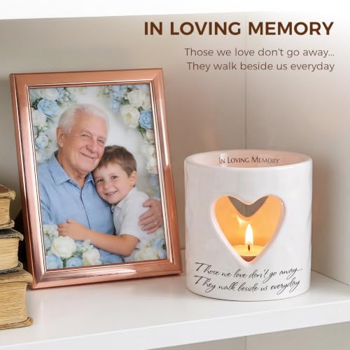 Sympathy Memorial Gifts for Loss of Loved One Bereavement Candle Holder - color: Yhlp14a