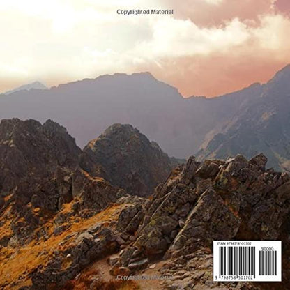 Funeral Guest Books Celebration Of Life: Beautiful Mountains Memorial Funeral Guest Book