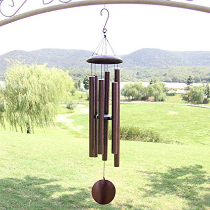 ASTARIN Wind Chimes Outdoor Deep Tone - size: 45" Bronze