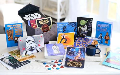 American Greetings Star Wars All Occasion Deluxe Boxed Card Assortment with Envelopes (30-Count)