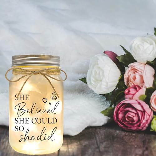 Congratulations Gifts for Women, She Believed She Could so She Did - color: Congratulations