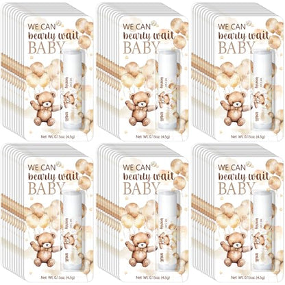30 Pack We Can Bearly Wait Baby Shower Games Prizes Party Gifts Bulk Lip Balms Favors for Winners Adults Guests Gender Reveal Favors Decorations Baby Shower Souvenirs Gift Bags Stuffers - style: We Can Bearly Wait