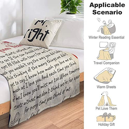 Custom Memorial Blankets with Photos: Made in USA, Sympathy Bereavement Angel Blanket for Loss of Mother Dad Grandma, As I Sit in Heaven | I Never Left You - color: Design 13