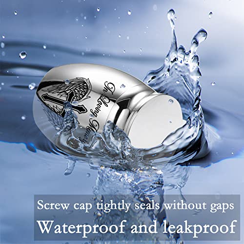 Aluminium Mini Urns - Set of 8, Color Small Keepsake Urns - Memorial Urn (8Pcs - Urn) - color: 8pcs -Urn