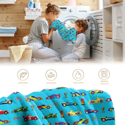 Car Blanket Gifts for Adults Men Women Boys Girls Birthday Christmas Halloween Easter Dad Husband Boyfriend Son Throw Blanket 60"x80" - color: Car, size: 60"x80"