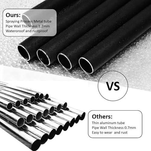 Wind Chimes for Outside - 32in Black Outdoor Tuned Windchimes with Soothing Melody, Perfect for Garden, Patio or Door Chimes When Door Opens, Creates an Enjoyable Atmosphere, Ideal Gift for Family