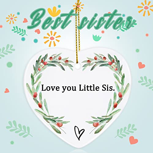 Jocidea Sister Keepsake Ornament - Thinking of You Gift for Sister's Birthday or Xmas - color: Style L