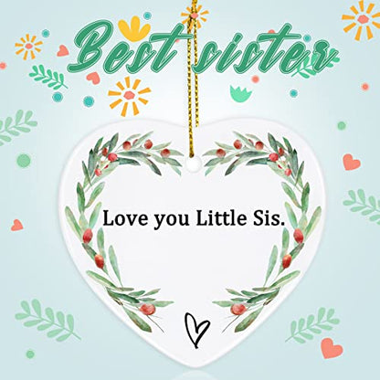 Jocidea Sister Keepsake Ornament - Thinking of You Gift for Sister's Birthday or Xmas - color: Style L