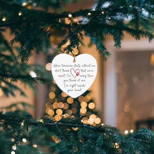 Memorial Gift for Loss of Dog Cat Pet in Memory of Dog Cat Ornament Bereavement Condolence Grieving Dog Remembrance Gifts Loss of Pet Ceramic Ornaments - style: When tomorrow starts