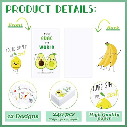 Yeaqee Employee Appreciation Cards Kudos Notes Motivational Blank,Punny2 - style: Punny2