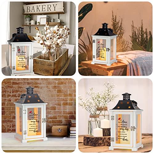 Memorial Lantern, Unique Sympathy Memorial Gifts for Loss of Loved One, Mother, Father, Husband, Bereavement Gift Ideas, Condolences Funeral Gifts, Remembrance Gifts - Those We Love Don't Go Away