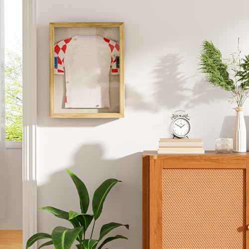 Love-KANKEI Deep Large Shadow Box 13x16.5,Solid Wood Frame,Carbonized Black - color: Carbonized Black, size: 13 x 16.5