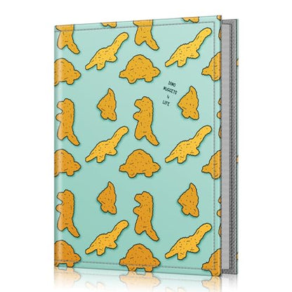 Fintie Photo Album 4x6 Photos - 52 Pockets Small Wallet Albums For Family | Vegan Leather Cover, 4X6 Picture Keepsakes, Family/Wedding/Travel Memory Book, Baby/Kids/Boys/Girls Gift, Dino Nuggets - color: Dino Nuggets