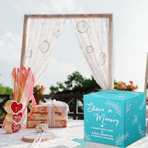 Pajean 50 Share a Memory Cards and Box, Blue, Classic - color: Blue, style: Classic