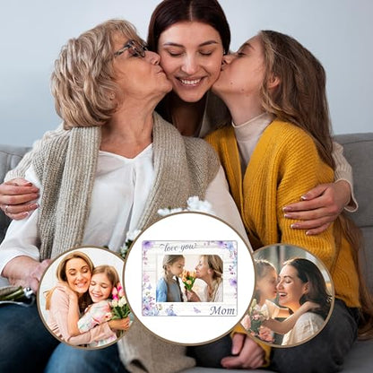 ISOVF Mothers Day Mom Picture Frame - style: love you mom