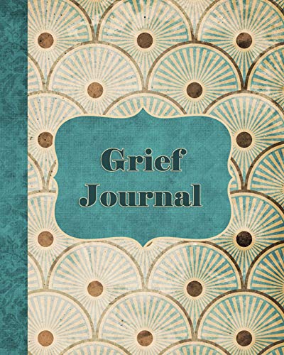 Grief Journal: A Way of Coping with the Death of a Loved One - Aqua 4