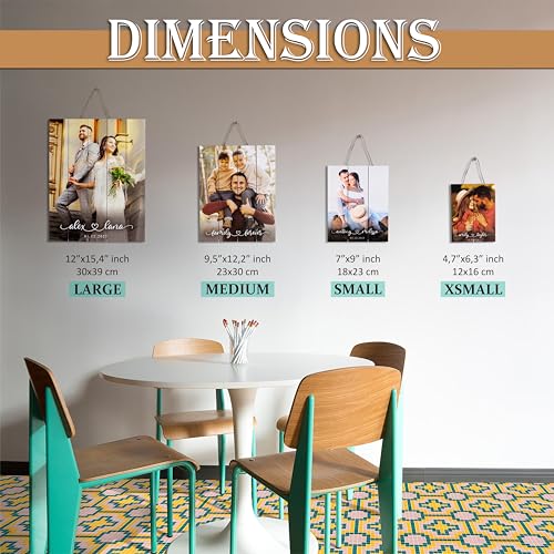 Personalized Wooden Photo Print from Your Picture - color: Modern Photo