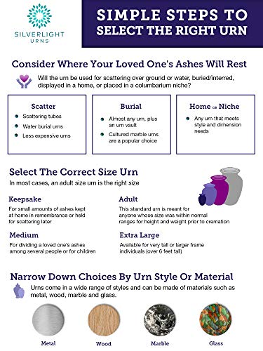 Woodgrain Heart Biodegradable Cremation Urn for Ashes, Earth Friendly Urn for Ground Burial, Eco Urn for Ashes, Adult Sized Cremation Urn