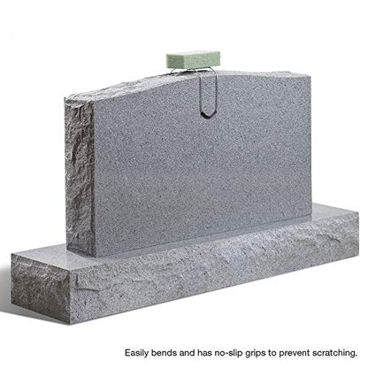 FloraCraft Floral Tombstone Hugger with FloraFōM Green - size: 1 Count (Pack of 2)