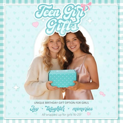 Gifts for Teen Girls, Teen Girl Gifts Trendy Stuff, Coquette Cute Bow Birthday Christmas Ideas Valentines Day Gift for Teen Girls Teenage Tween Daughter Sister Friend 14-16 16-18 Preppy Box Set - color: Mint Green