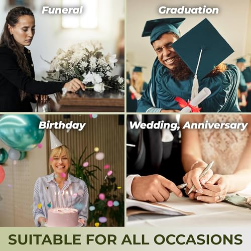 WOODAMORE Share a Memory Cards for Celebration of Life, 50 Pc with Box