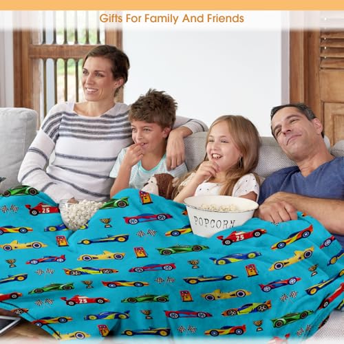 Car Blanket Gifts for Adults Men Women Boys Girls Birthday Christmas Halloween Easter Dad Husband Boyfriend Son Throw Blanket 60"x80" - color: Car, size: 60"x80"