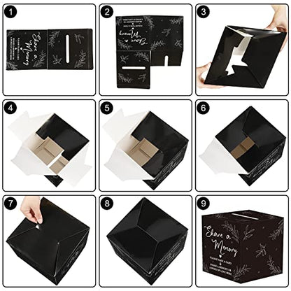 Pajean 50 Share a Memory Cards and Box, Black, Trendy - color: Black, style: Trendy