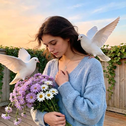 Lcherry Cremation Cross Necklace for Women - Angel Wing Faith Cross Necklace Memorial Gifts Religious Jewelry for Women - style: Best friend