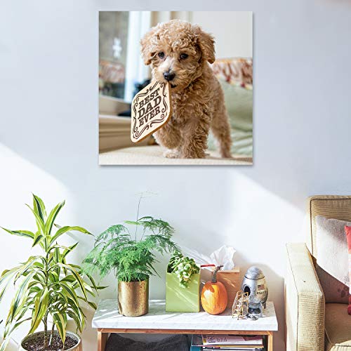 Personalized Photo to Canvas Print - Canvas Prints With Your Photos on Custom Wall Art for Bedroom, Living Room, Wedding Baby Pet Family Picture Framed Wall Art (12" W x 12" H) - size: 12"L x 12"W