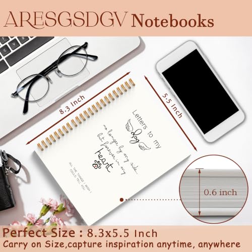 ARESGSDGV-Notebook-495 - color: Letters to Dog White