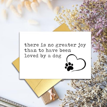 Pet Dog Loss Sympathy Card, Sympathy Gifts for Someone Loss of Dog, Thinking of You Card for Friend Loss of Dogs Pet, Sorry For Your Loss For Dog Owner