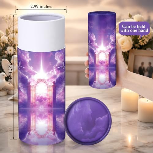 Marspark 4 Pcs Biodegradable Scattering Tubes for Human Ashes, Angel Gate