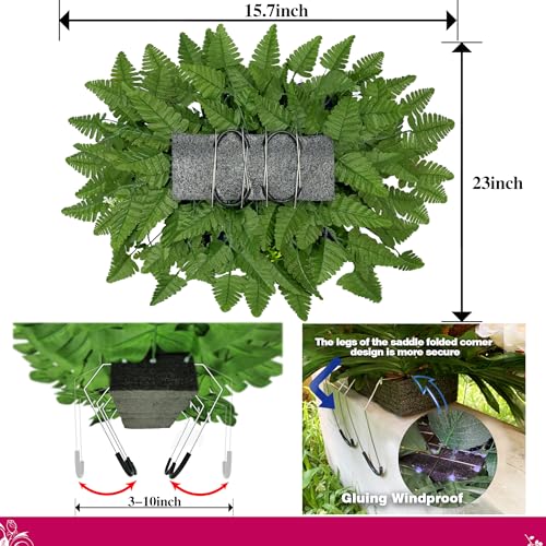Artificial Cemetery Flower, Headstone Flower Saddle for Grave Decoration