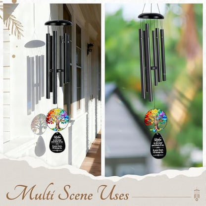 Sympathy Wind Chimes Gifts for Loss of Loved One, Memorial Wind Chimes Gifts for Loss of Mom Dad, Sympathy Wind Chimes for Funeral, Grief Bereavement Gift, Condolences Present for Loss
