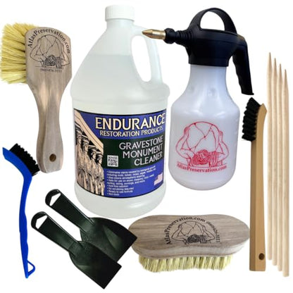 Endurance Gravestone & Monument Cleaning - Essential Set