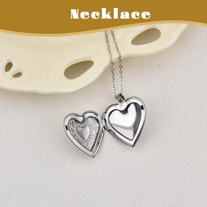 Custom Photo Locket Necklace for Women Mother Aunt Birthday Gifts from Niece Daughter Memory Memorial Gifts for Loss of Loved One Mother Daughter Locket Necklaces for Women