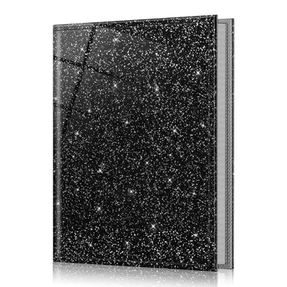 Fintie Photo Album 4x6 Photos - 52 Pockets Small Wallet Albums For Family | Vegan Leather Cover, 4X6 Picture Keepsakes, Family/Wedding/Travel Memory Book, Baby/Kids/Boys/Girls Gift, Glittering Black - color: Glittering Black