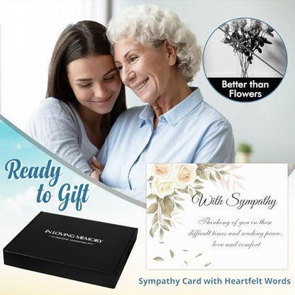 Memorial Gifts LED Shadow Box Sympathy Gift Condolences Grief Angel Wings - size: Angel Wings