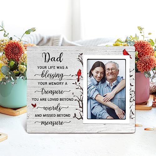 SteadStyle Memorial Gifts for Loss of Dad, Memorial Picture Frames 10x8 In - style: Dad