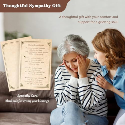 VENBEEL Sympathy Gifts for Loss of Mom, Memorial Wind Chimes for Loss of Mother, Condolence Bereavement Remembrance Gift in Memory of Mom