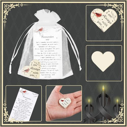 GUDELAK 50 Sets Funeral Favors for Guests, Cardinal Memorial Gifts - size: 50PCS