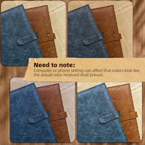 Vienrose 13"x11" Scrapbook Album Gift Set Faux Leather DarkBrown 60 Pages | 3 Ring Scrapbook With 60 Kraft Pages, 30 Plastic Sleeves, Blank Scrapbooks, Photobook, Valentine Gift Wedding Anniversary - color: Dark Brown, size: 12.8"X11.2" 30Sheets