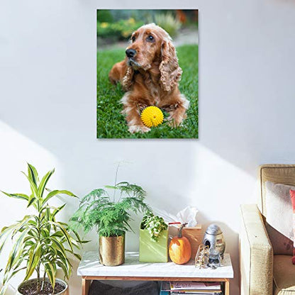 Personalized Photo to Canvas Print - Canvas Prints With Your Photos on Custom Wall Art for Bedroom, Living Room, Wedding Baby Pet Family Picture Framed Wall Art (11" W x 14" H) - size: 14"L x 11"W